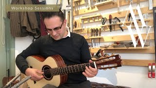 Turnstone Guitars TS Cocobolo  Alpine Spruce  Michael Watts  Workshop Sessions [upl. by Klenk7]