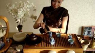 Traditional chinese tea ceremony [upl. by Vanny]