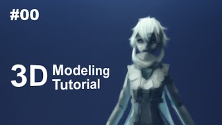 Part 0 40 Anime Character 3D Modeling Tutorial II  Introduction [upl. by Flan264]