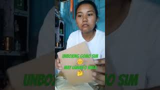 Unboxing gomo sim [upl. by Annabella]