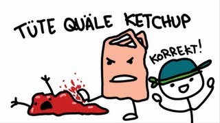 Tüte Quäle Ketchup ItalienischDeutsch  YOU FM Misheard Lyrics mit Coldmirror [upl. by Anairuy]