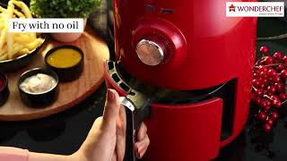 Crimson Edge Air Fryer  Wonderchef [upl. by Gignac720]