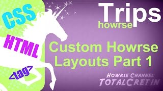 Custom Layouts Part 12  Howrse Trips [upl. by Read16]