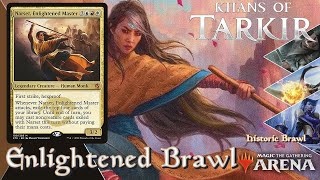 ALL THE ANGELS  MTG Arena  Mardu Angel Tribal Lifegain Historic Brawl Command Kaalia EDH Deck [upl. by Eicul]