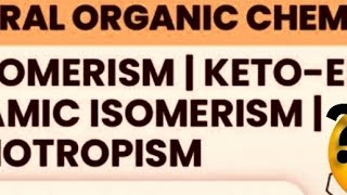 Tautomerism in organic chemistry  General organic chemistryjee neet organicchemistry [upl. by Tierza]