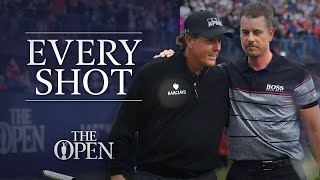 Every Shot  Stenson vs Mickelson  The 145th Open Championship [upl. by Nitsruk]