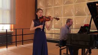 Victoria Wong  Mozart  Violin Concerto No 3 in G Major 1st movement [upl. by Docia]