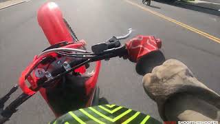 Yz 85 vs Honda CRF150RB 2022 [upl. by Imotih566]