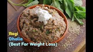 రాగి ధలియా  Raagi Dalia Best Millet Kichidi recipe By vismai foodHealthy Kichidi recipe in Telugu [upl. by Rialcnis]