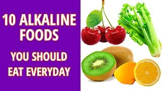 10 alkaline foods to eat everyday Best list [upl. by Mesics]