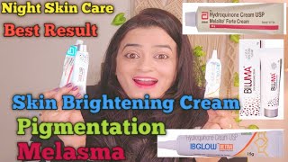 SKIN BRIGHTENING CREAM FOR PIGMENTATION AND MELASMA nightcreamskinbrighteningpigmentationmelasma [upl. by Bose153]