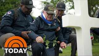 World War II vets return to Normandy for 79th anniversary of DDay [upl. by Pettifer]