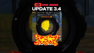 NEW EPIC PUBG UPDATE 34 Pubg bgmi update34 [upl. by Roban]