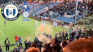 MENTAL LIMBS AND PYRO  Halifax Town 11 Oldham Athletic matchdayvlog [upl. by Lois871]