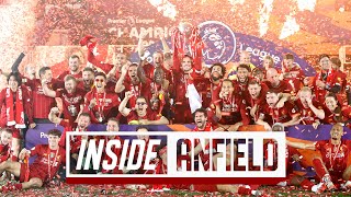 Inside Anfield UNSEEN footage from the Premier League trophy lift  Liverpool vs Chelsea [upl. by Oer199]