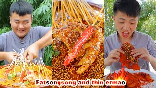 CHINESE NOODLES EATING CHALLENGE 🍜 Can you even eat fast like them food mukbang [upl. by Dania]