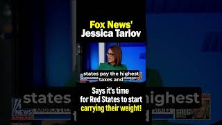 Fox News Jessica Tarlov from quotThe Fivequot SLAMS Red States says Pay Your OWN Way shorts [upl. by Bertrando448]