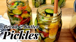 First time making Bread and Butter Pickles [upl. by Retxed]