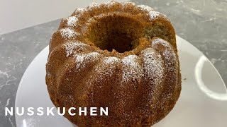 Ganz einfacher Nusskuchen  Tassenkuchen ohne abwiegen  Ayaz Kitchen [upl. by Parks]