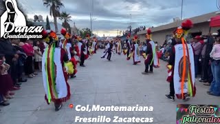 Fiestas patronales de colMontemariana Fresnillo danzalaguadalupanadelsalto❤️ [upl. by Pascoe]