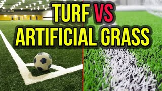 WHATS THE DIFFERENCE BETWEEN TURF AND ARTIFICIAL GRASS [upl. by Friedrick481]