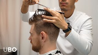 Easy Tutorial Short Back and Sides with Side Part and Smooth Taper Fade for Beginners [upl. by Hoi968]