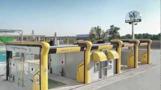 AUTOLAVAGGIO A PISTE SELFSERVICE AQUARAMA DESIGN BUBBLE BAY [upl. by Arracot]