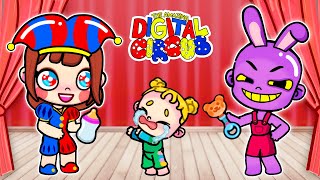 The Amazing Digital Circus Or Poor Family  Avatar World Story  Toca Boca [upl. by Luna774]