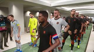 PES 2021 Gameplay  Nederland  Schotland  Vriendelijk internationaal 2024 [upl. by Prisilla]