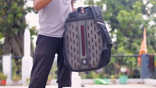 carbonado gaming backpack  travelling bag college bag gym bag unique bag laptop bag DSLR bag [upl. by Anavas20]