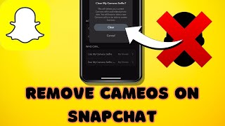 How To Remove Cameos On Snapchat 2024 [upl. by Nylehtak]