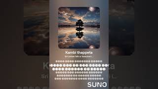 kambi thappeta  chamara ranawaka music ytshorts [upl. by Martha]