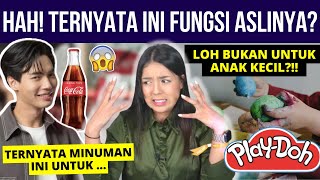 FUNGSI ASLI barang2 yang seharihari kita PAKAI 😱 [upl. by Gloriane760]