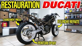 Ducati LA MOINS CHÈRE de Facebook  Reconditionnement Partie Cycle [upl. by Maffei282]