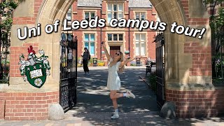 UNIVERSITY OF LEEDS CAMPUS TOUR [upl. by Enos]