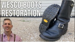 Rugged Wesco Boots Restoration  NEW Look for these Boots [upl. by Inglis768]