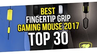 BEST FINGERTIP GRIP GAMING MOUSE 2017  TOP 30 [upl. by Mairhpe]