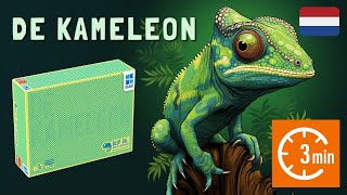 De Kameleon in 3 minuten [upl. by Emelina]