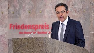 Friedenspreis Navid Kermanis bewegende Rede [upl. by Suoirad71]