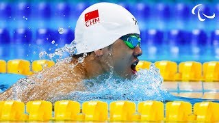 Swimming  Mens 50m Freestyle S3 heat 2  Rio 2016 Paralympic Games [upl. by Harald451]