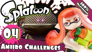 Splatoon Amiibo Challenges Part 4  Inkling Girl Amiibo Unlockable 4 FaceCam  HD1080P [upl. by Blount]