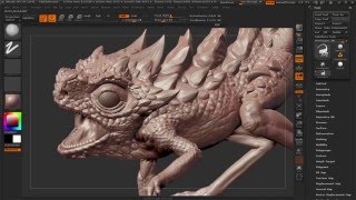 Learn how to easily exaggerate details in Zbrush [upl. by Ivanah144]