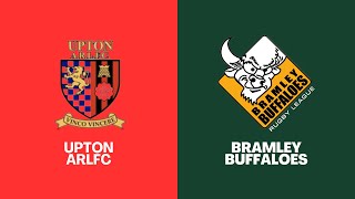 Full Game Replay  Upton ARLFC 26 12 Bramley Buffaloes  Saturday 3rd August [upl. by Atiuqehs]