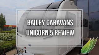 Bailey Unicorn series 5 Cabrera and Cartagena caravan review [upl. by Anavoig]