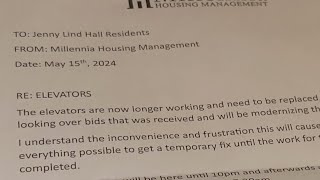 Elevators stop working at Jenny Lind Hall Apartments in Springfield impacting many with disabili [upl. by Erb691]