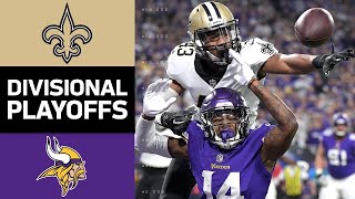 Saints vs Vikings THE MINNEAPOLIS MIRACLE  NFL Divisional Round Game Highlights [upl. by Alebasi]