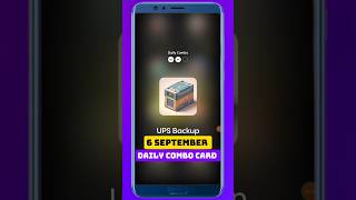 Gemz 6 September Daily Combo Card  Daily Combo Code Today [upl. by Othello]