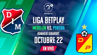 MEDELLÍN VS PEREIRA EN VIVO LIGA BETPLAY [upl. by Drabeck]