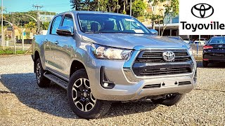 TOYOTA HILUX SRV 2024 TURBO DIESEL 4X4 0KM COM NOVA MULTIMÍDIA DETALHES DO INTERIOR E EXTERIOR [upl. by Culley805]