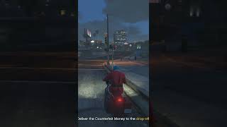 Delivering Counterfeit Cash With Motorcycle  GTA V  CEO Missions [upl. by Alviani]